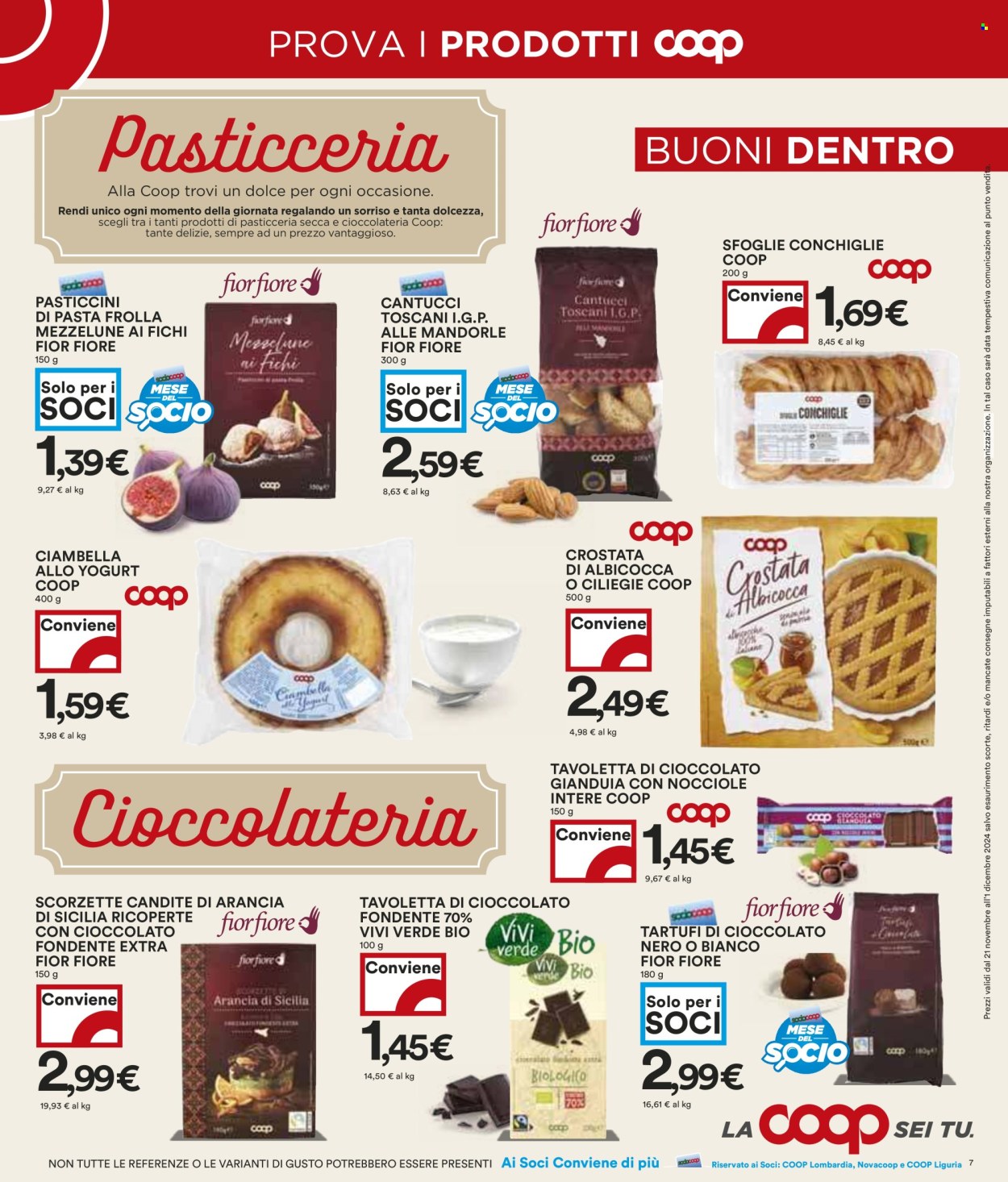 Volantino Coop - 21/11/2024 - 1/12/2024. Pagina 1