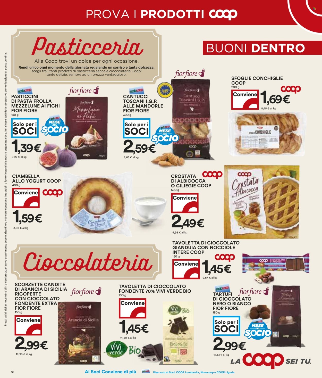 Volantino Coop - 21/11/2024 - 1/12/2024. Pagina 1