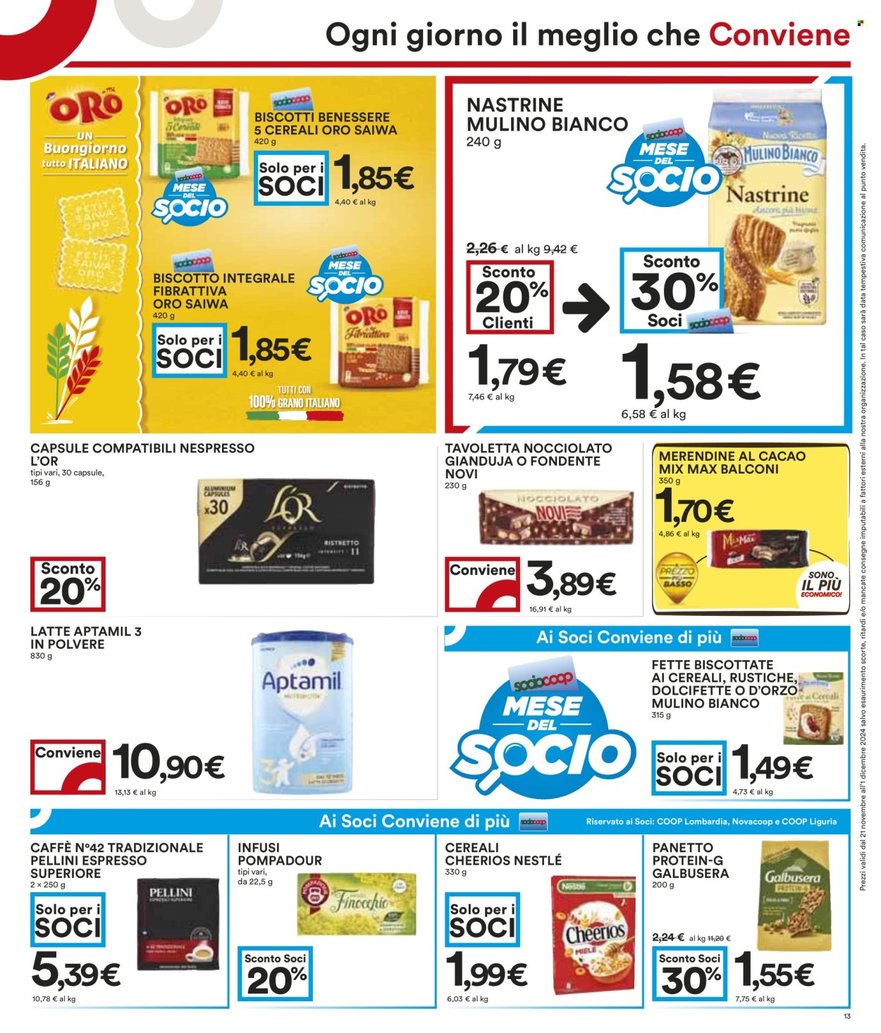 Volantino Coop - 21/11/2024 - 1/12/2024. Pagina 1