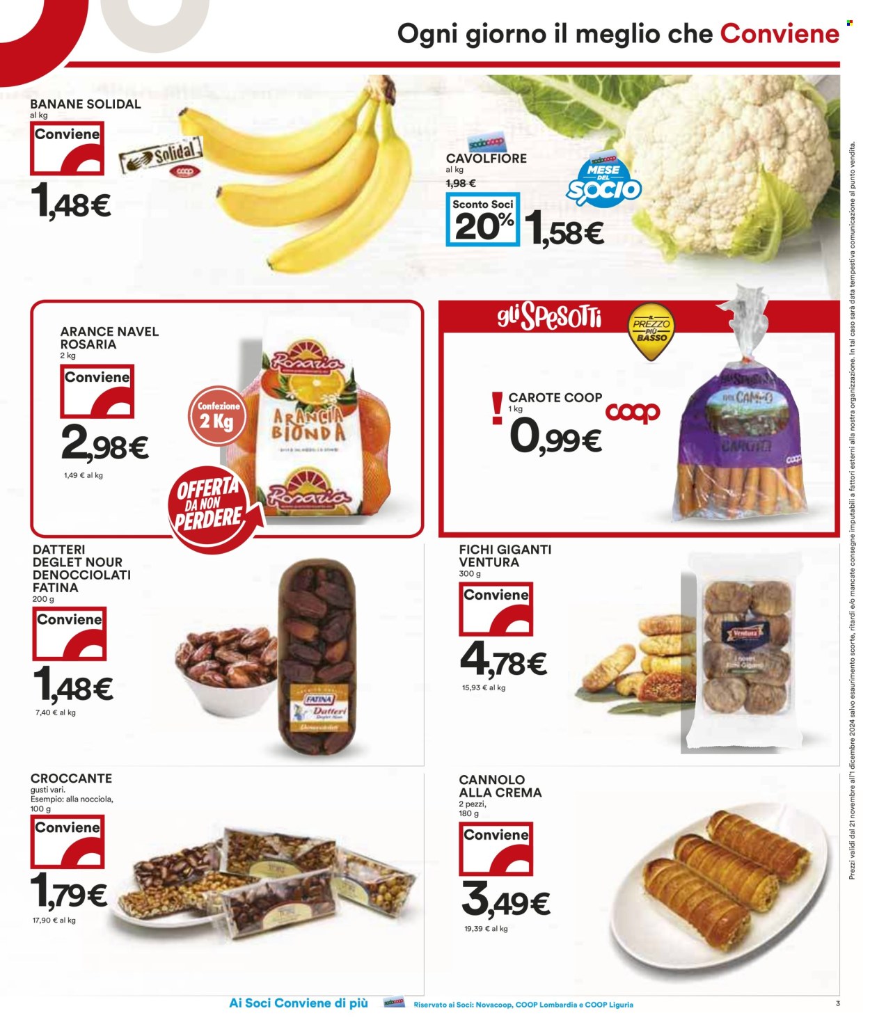 Volantino Coop - 21/11/2024 - 1/12/2024. Pagina 1