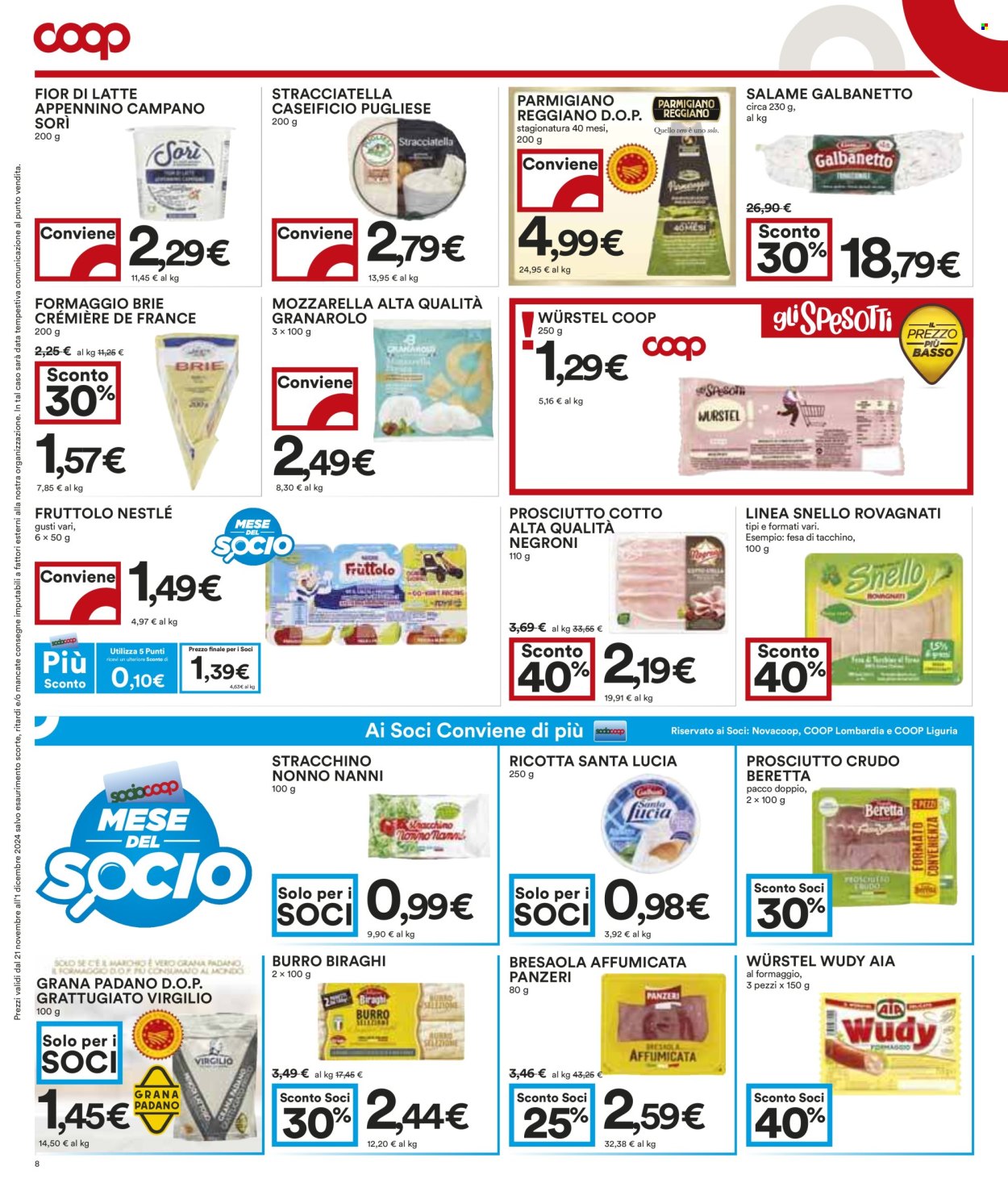 Volantino Coop - 21/11/2024 - 1/12/2024. Pagina 1