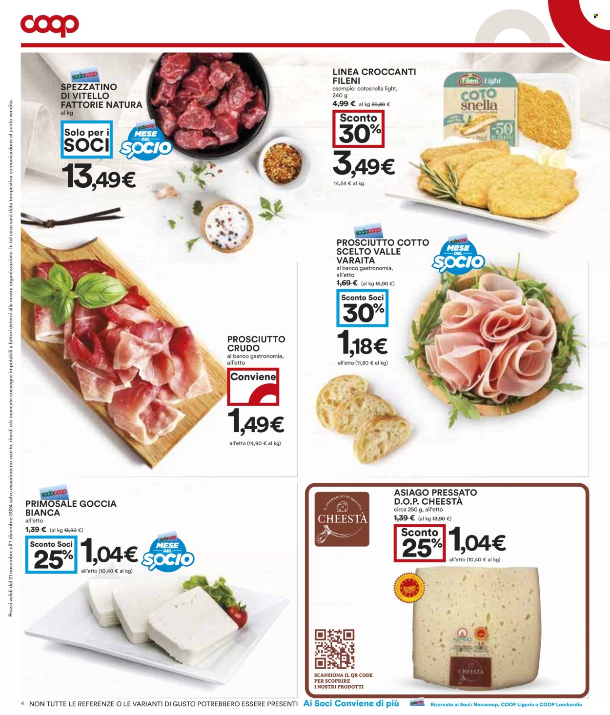 Volantino Coop - 21/11/2024 - 1/12/2024. Pagina 1