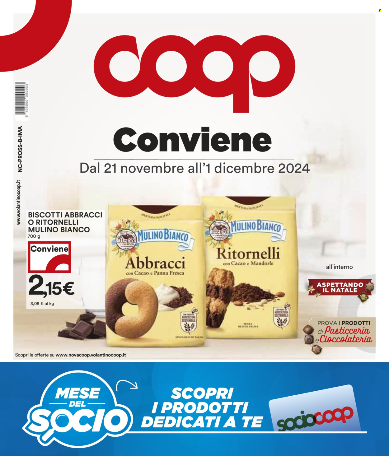 Volantino Coop - 21/11/2024 - 1/12/2024. Pagina 1