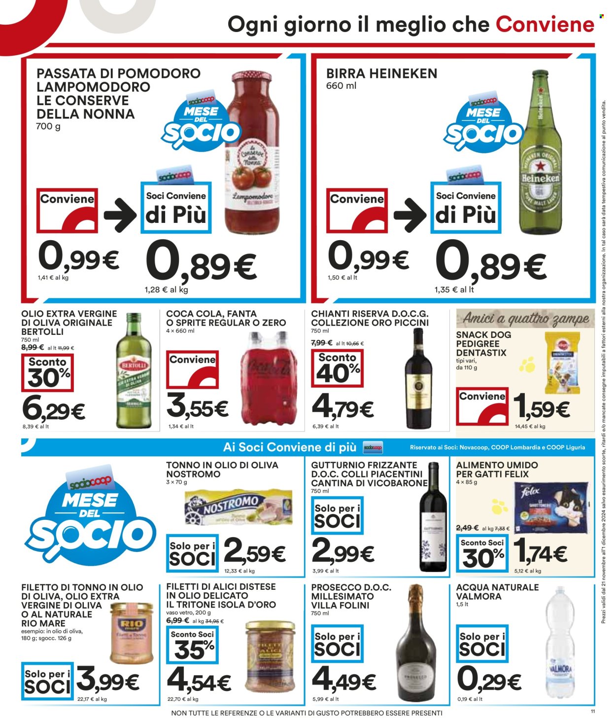 Volantino Coop - 21/11/2024 - 1/12/2024. Pagina 1