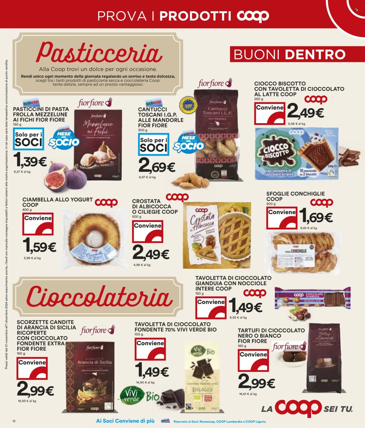 Volantino Coop - 21/11/2024 - 1/12/2024. Pagina 1