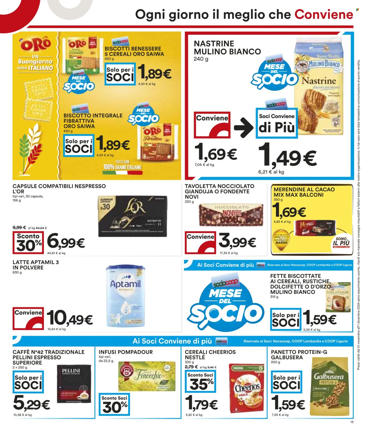 Volantino Coop - 21/11/2024 - 1/12/2024. Pagina 1