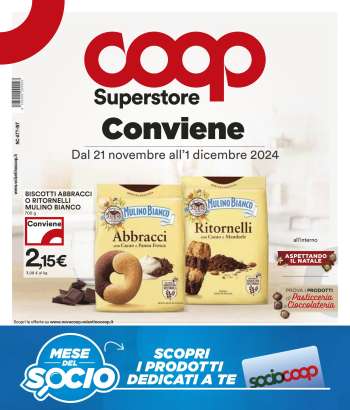 Volantino Coop - 21/11/2024 - 1/12/2024.