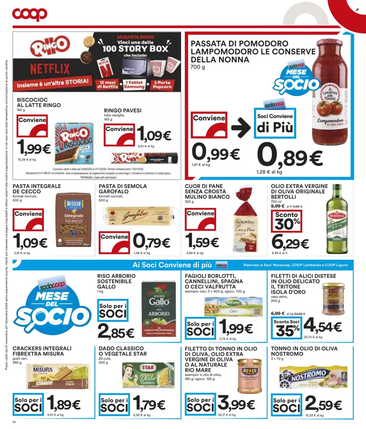 Volantino Coop - 21/11/2024 - 1/12/2024. Pagina 1