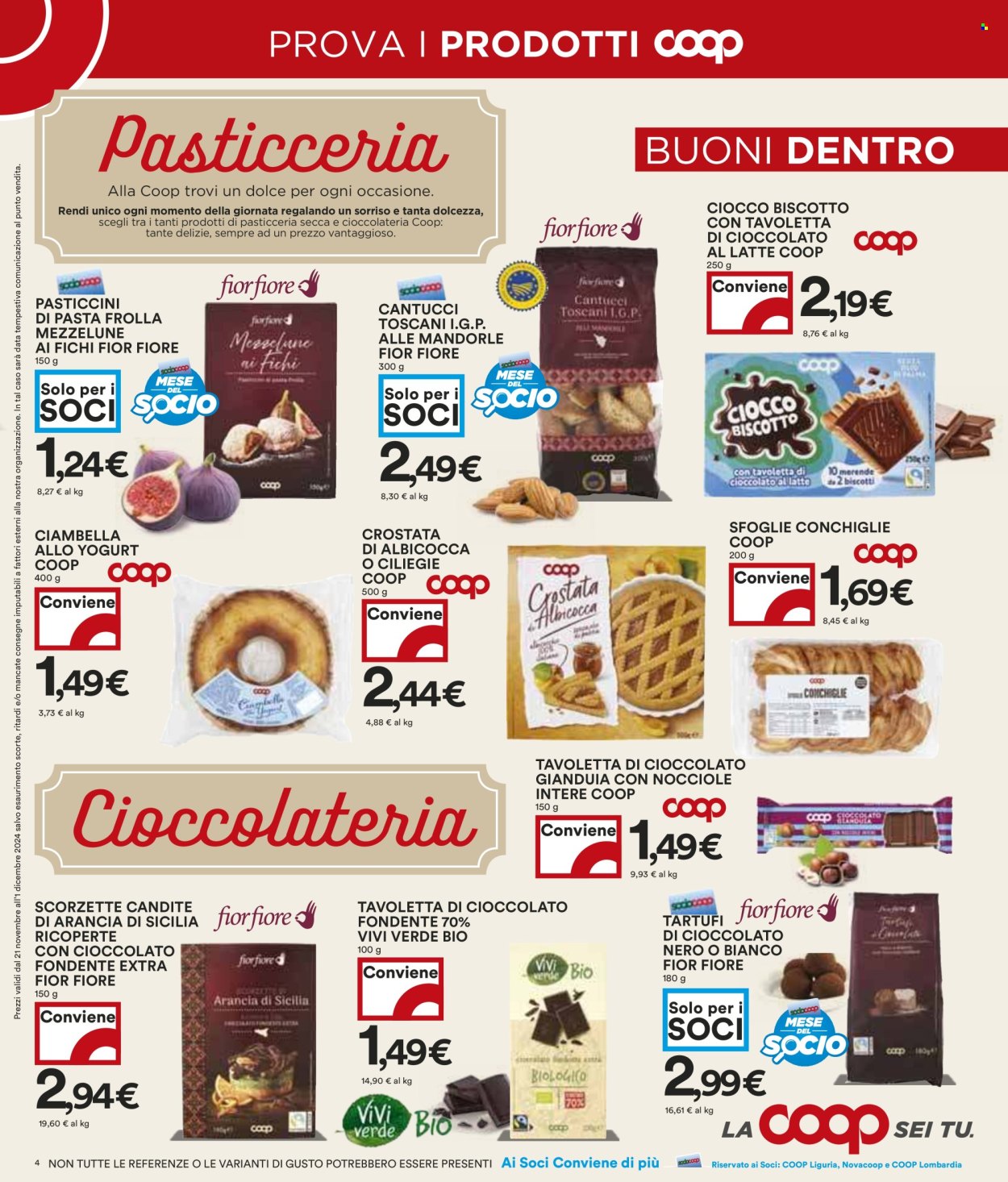 Volantino Coop - 21/11/2024 - 1/12/2024. Pagina 1