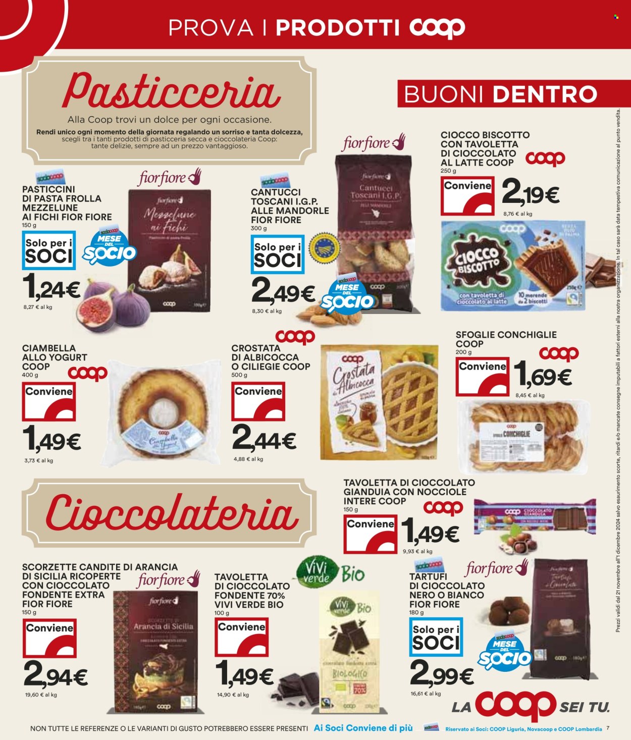 Volantino Coop - 21/11/2024 - 1/12/2024. Pagina 1