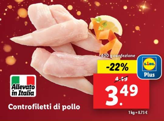 Controfiletti di pollo