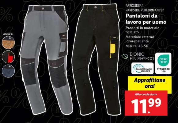 Pantaloni da lavoro per uomo