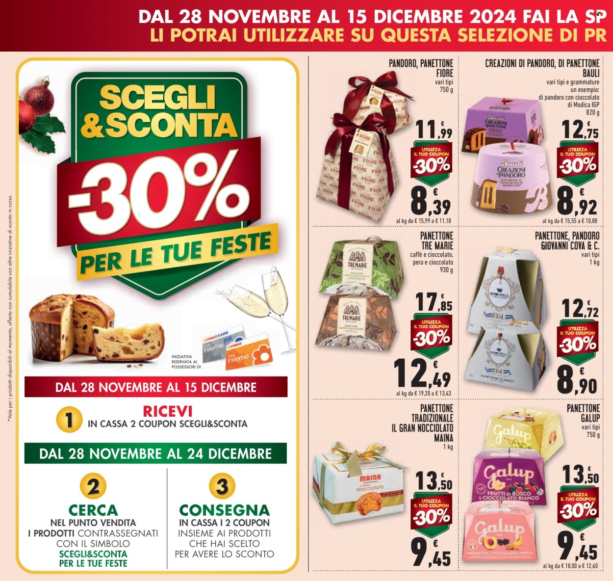 Volantino Conad - 27/11/2024 - 8/12/2024. Pagina 1