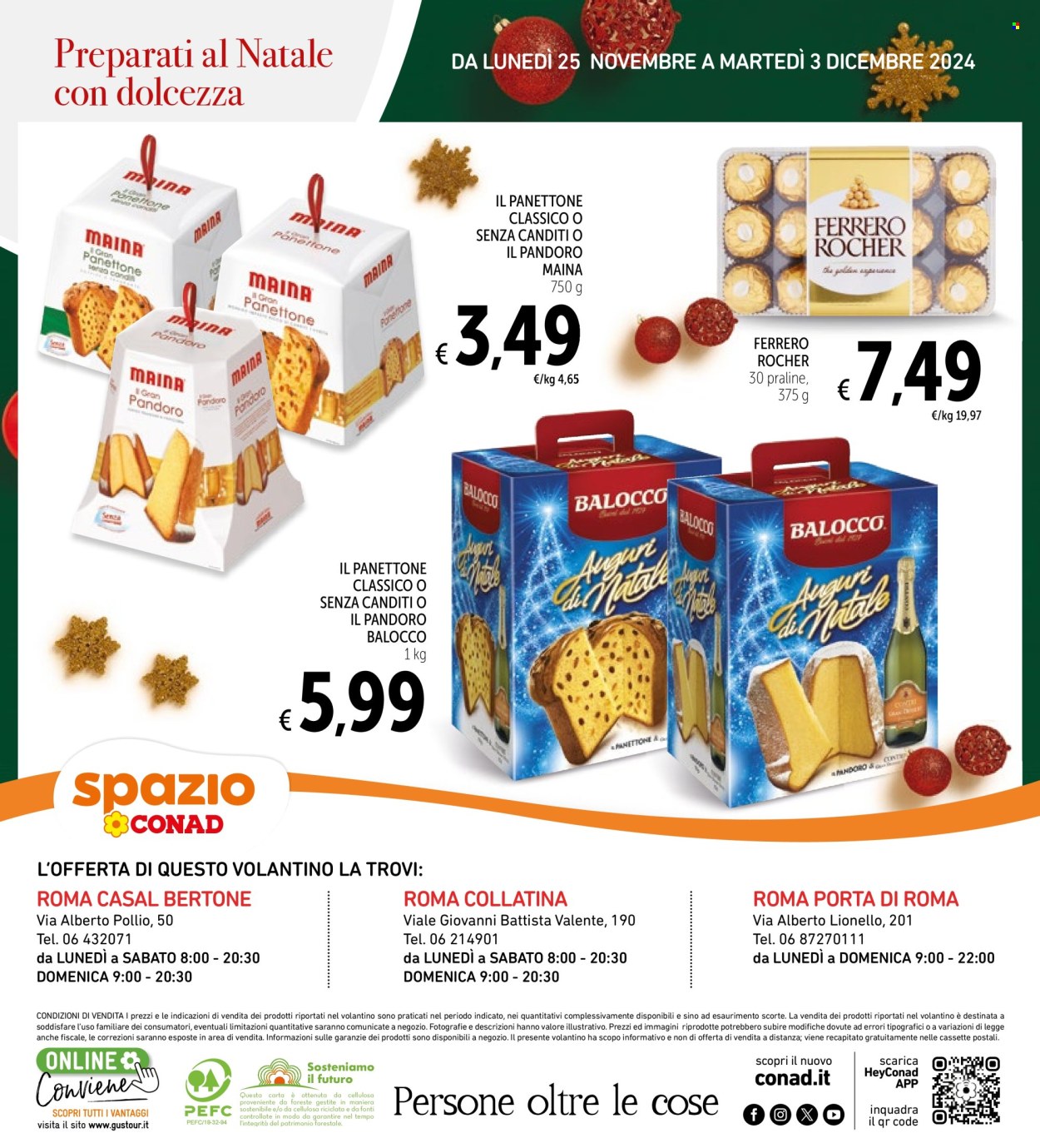 Leták Spazio Conad - 25.11.2024 - 3.12.2024. Strana 32