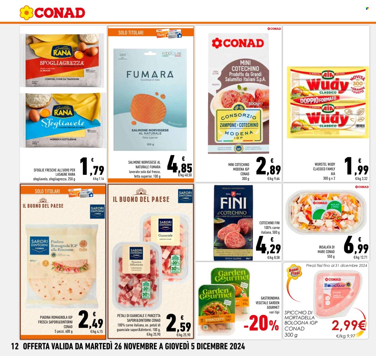 Leták Conad - 26.11.2024 - 5.12.2024. Strana 12