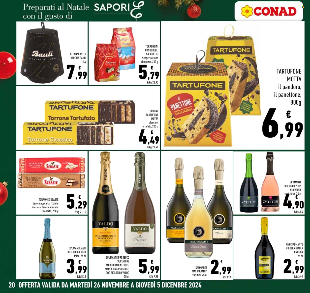 Volantino Conad - 26/11/2024 - 5/12/2024. Pagina 1