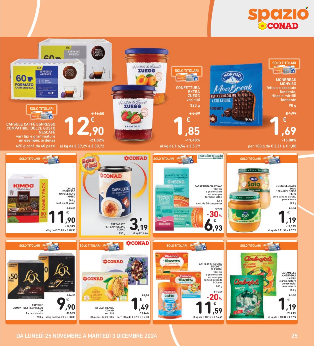 Leták Spazio Conad - 25.11.2024 - 3.12.2024. Strana 25