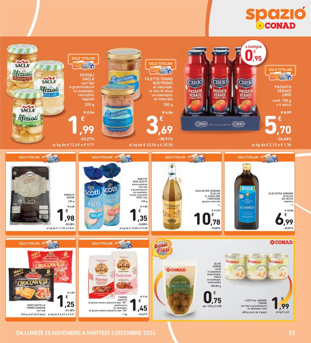 Leták Spazio Conad - 25.11.2024 - 3.12.2024. Strana 23