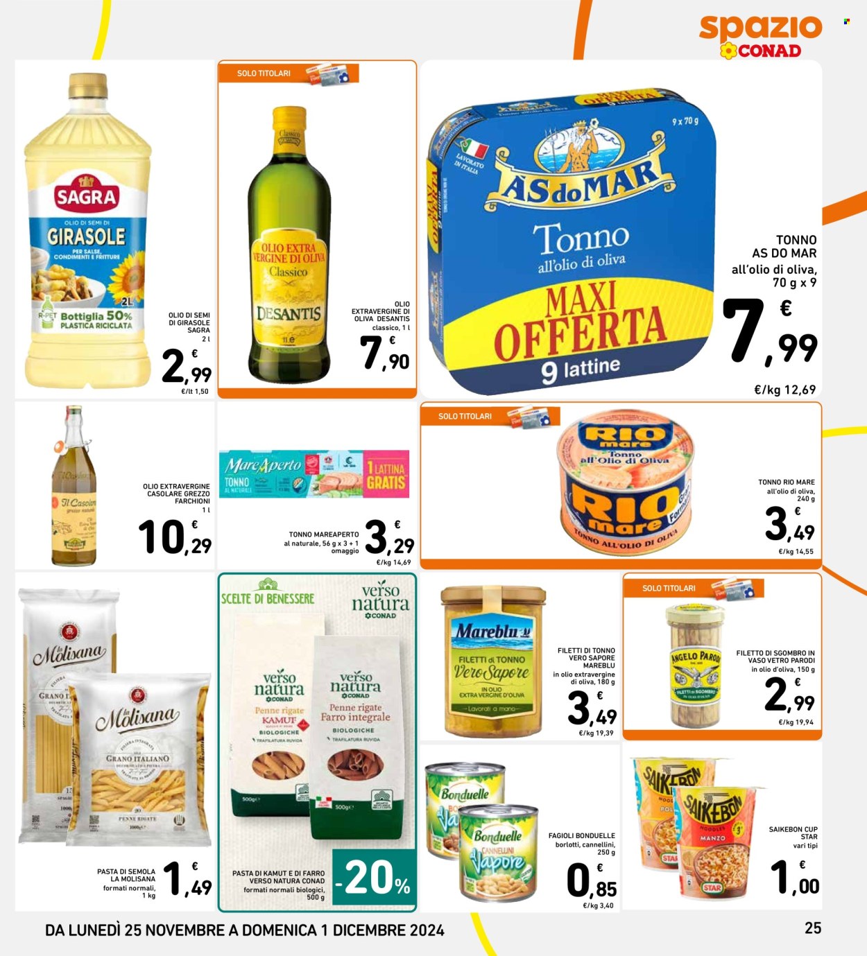 Leták Spazio Conad - 25.11.2024 - 1.12.2024. Strana 25