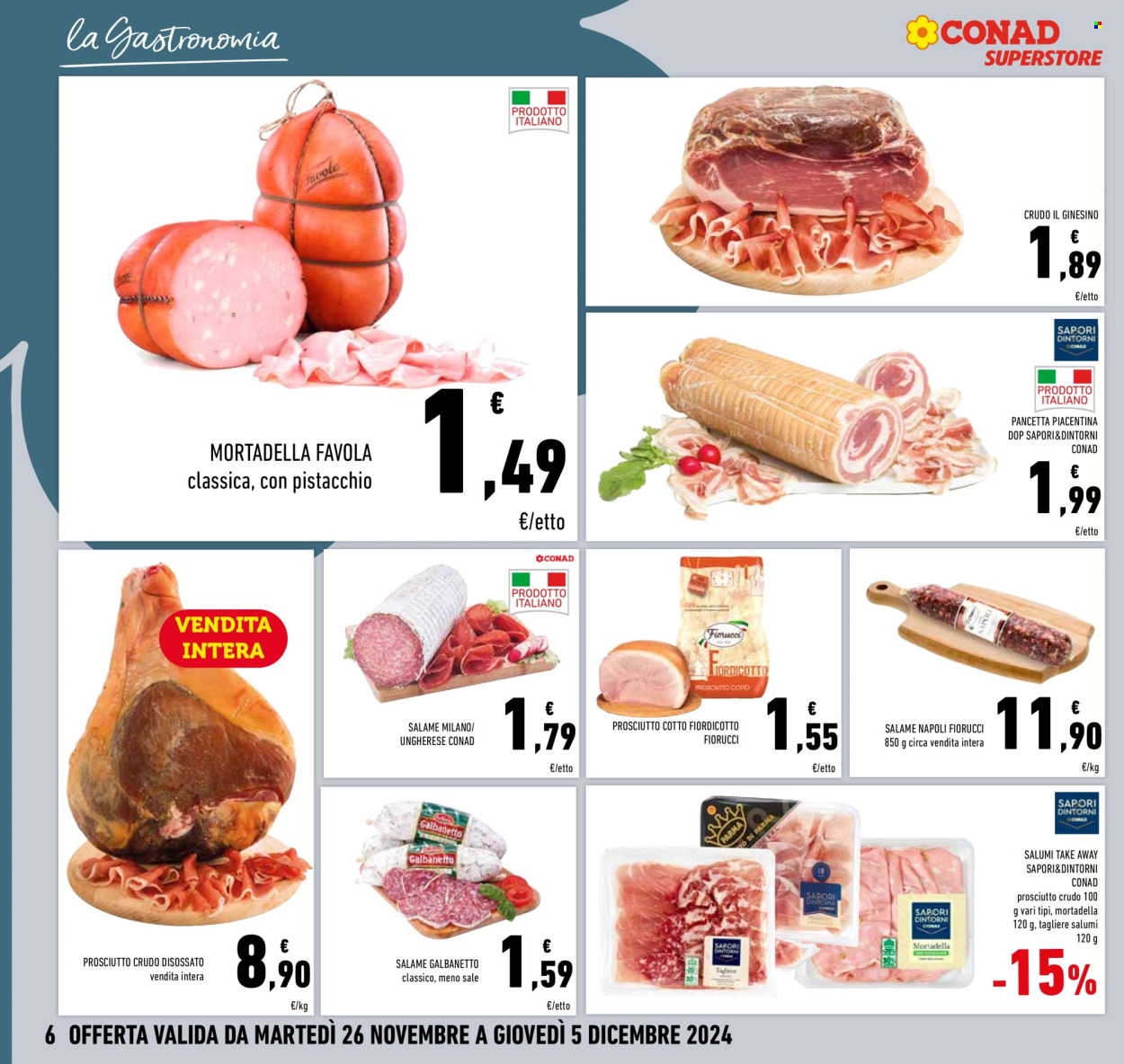 Leták Conad Superstore - 26.11.2024 - 5.12.2024. Strana 6