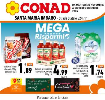 Volantino Conad - 26/11/2024 - 5/12/2024.