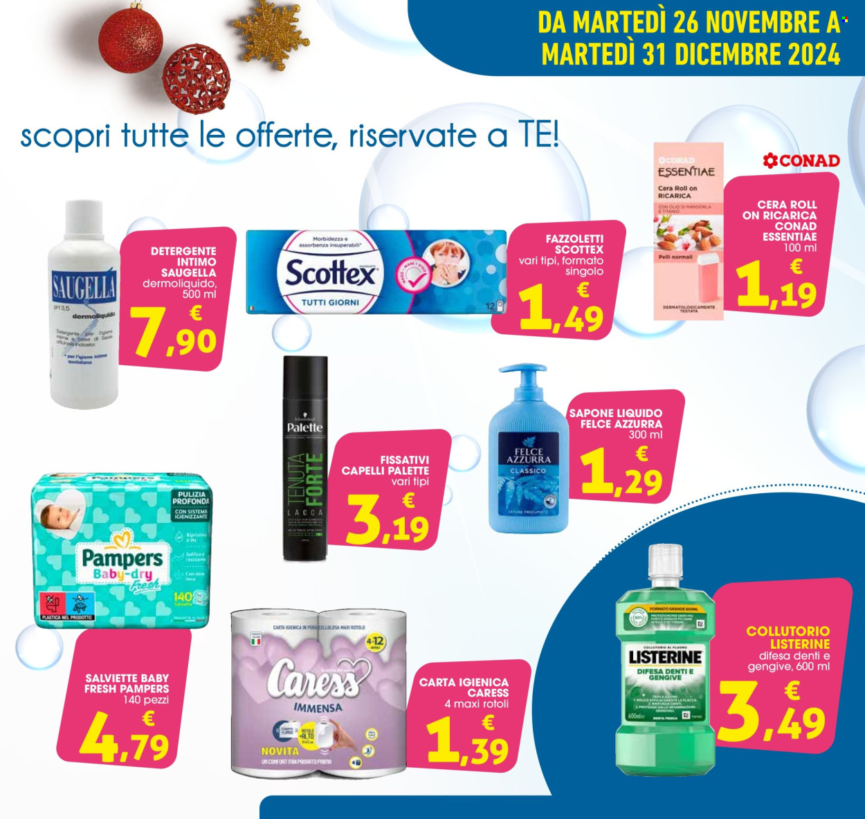 Volantino Conad City - 26/11/2024 - 31/12/2024. Pagina 1