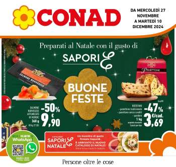 Volantino Conad - 27/11/2024 - 10/12/2024.