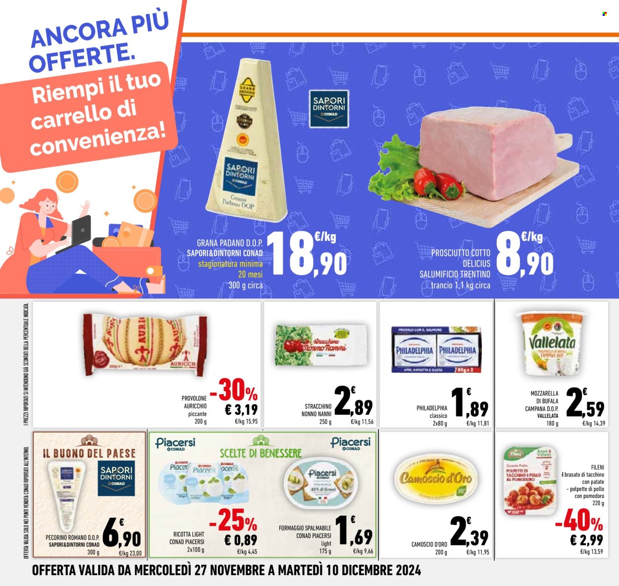 Volantino Conad - 27/11/2024 - 10/12/2024. Pagina 1