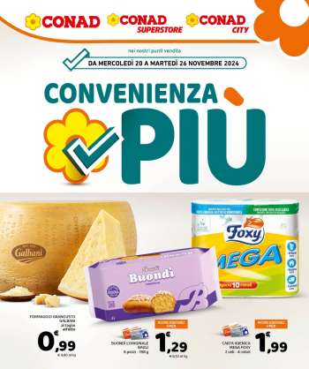 Volantino Conad - 20/11/2024 - 26/11/2024.