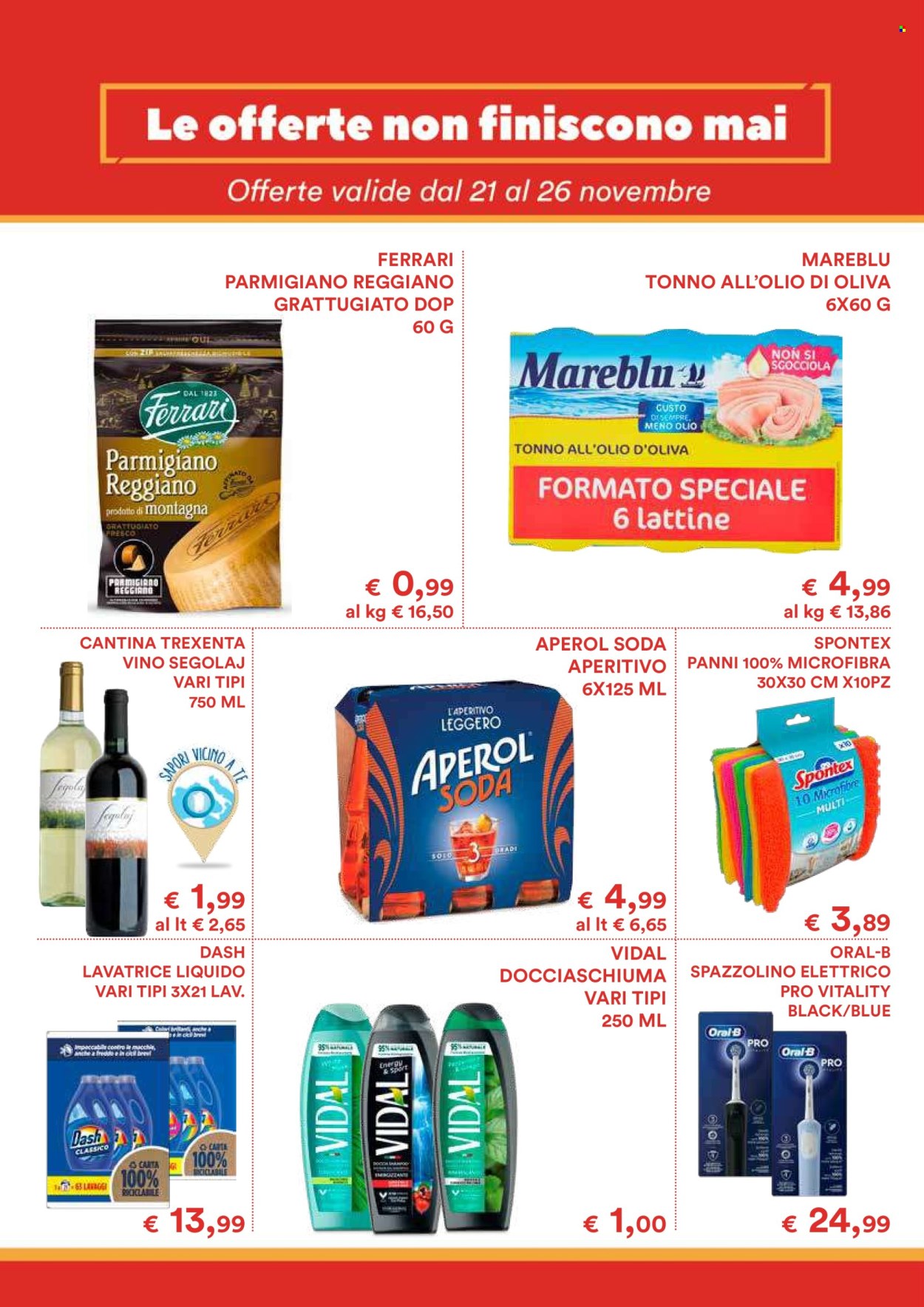 Volantino Coop - 21/11/2024 - 26/11/2024. Pagina 1