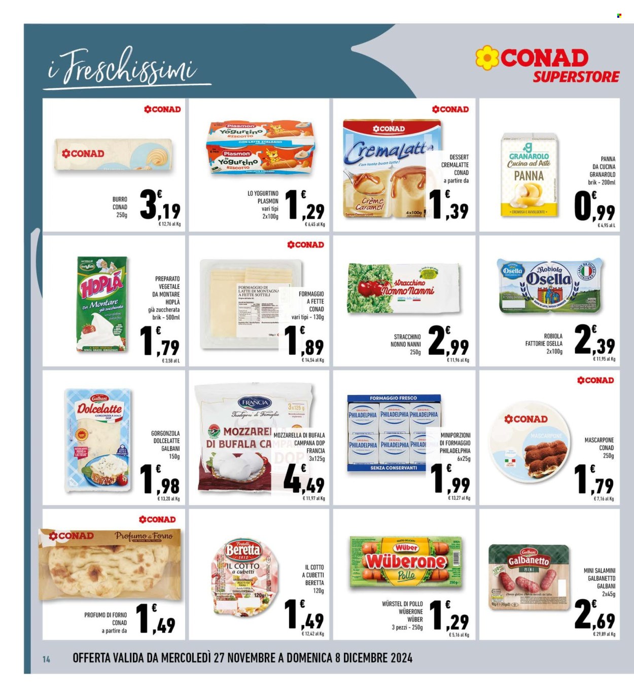 Leták Conad Superstore - 27.11.2024 - 8.12.2024. Strana 14