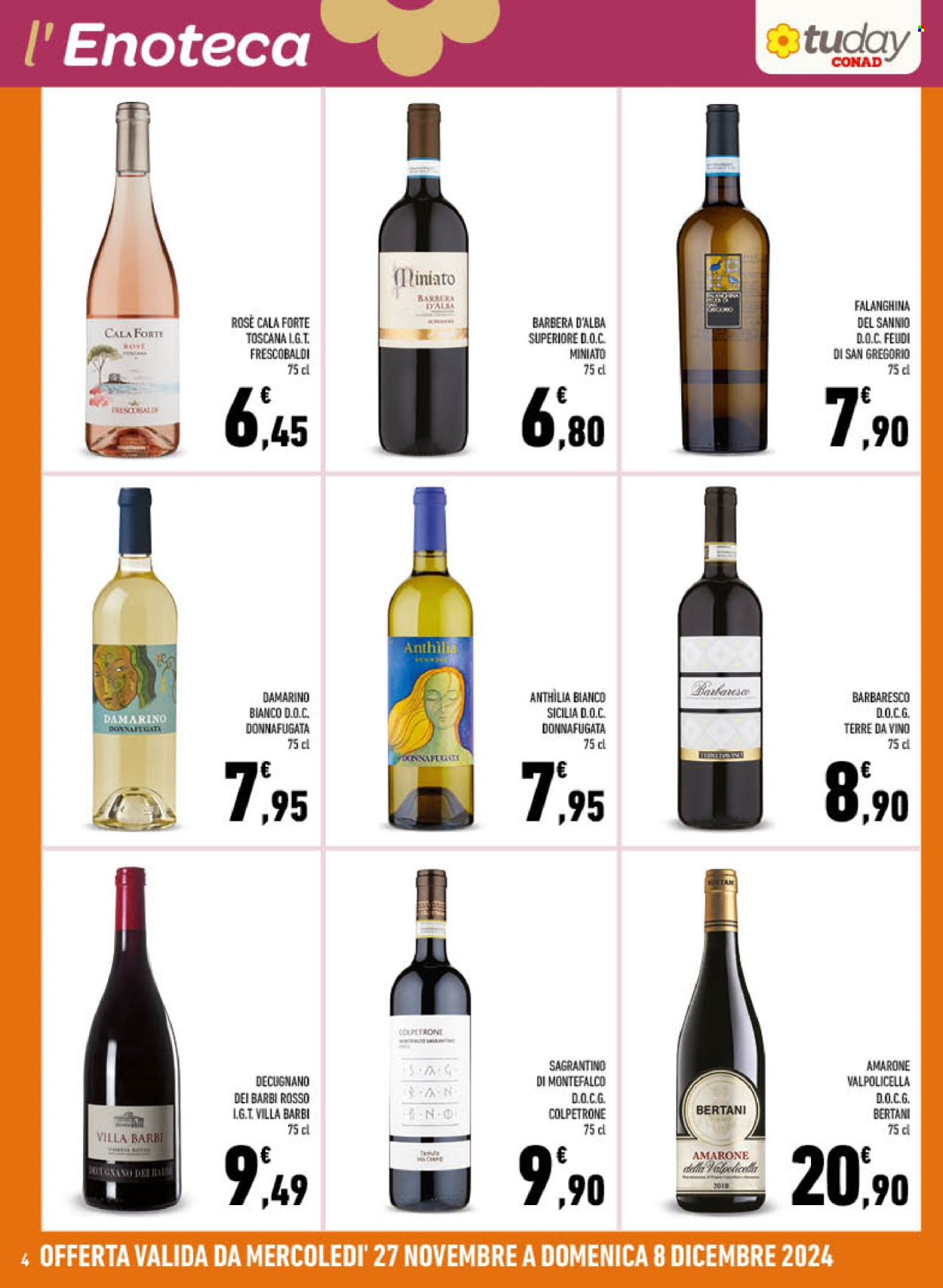 Volantino TuDay Conad - 27/11/2024 - 8/12/2024. Pagina 1