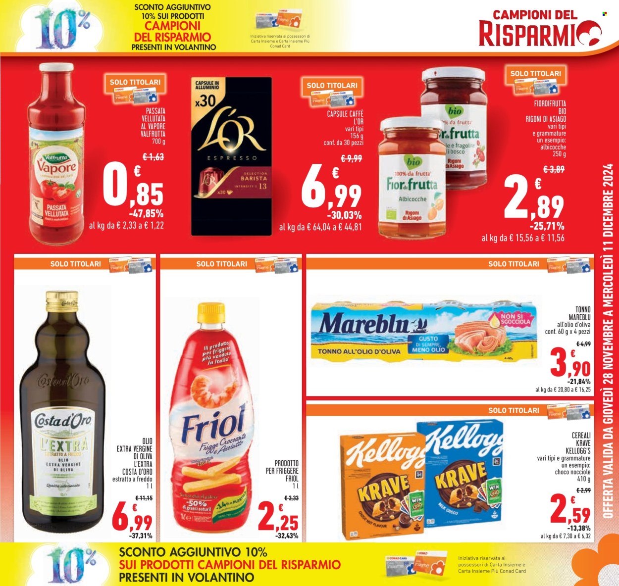 Volantino Conad - 28/11/2024 - 11/12/2024. Pagina 1