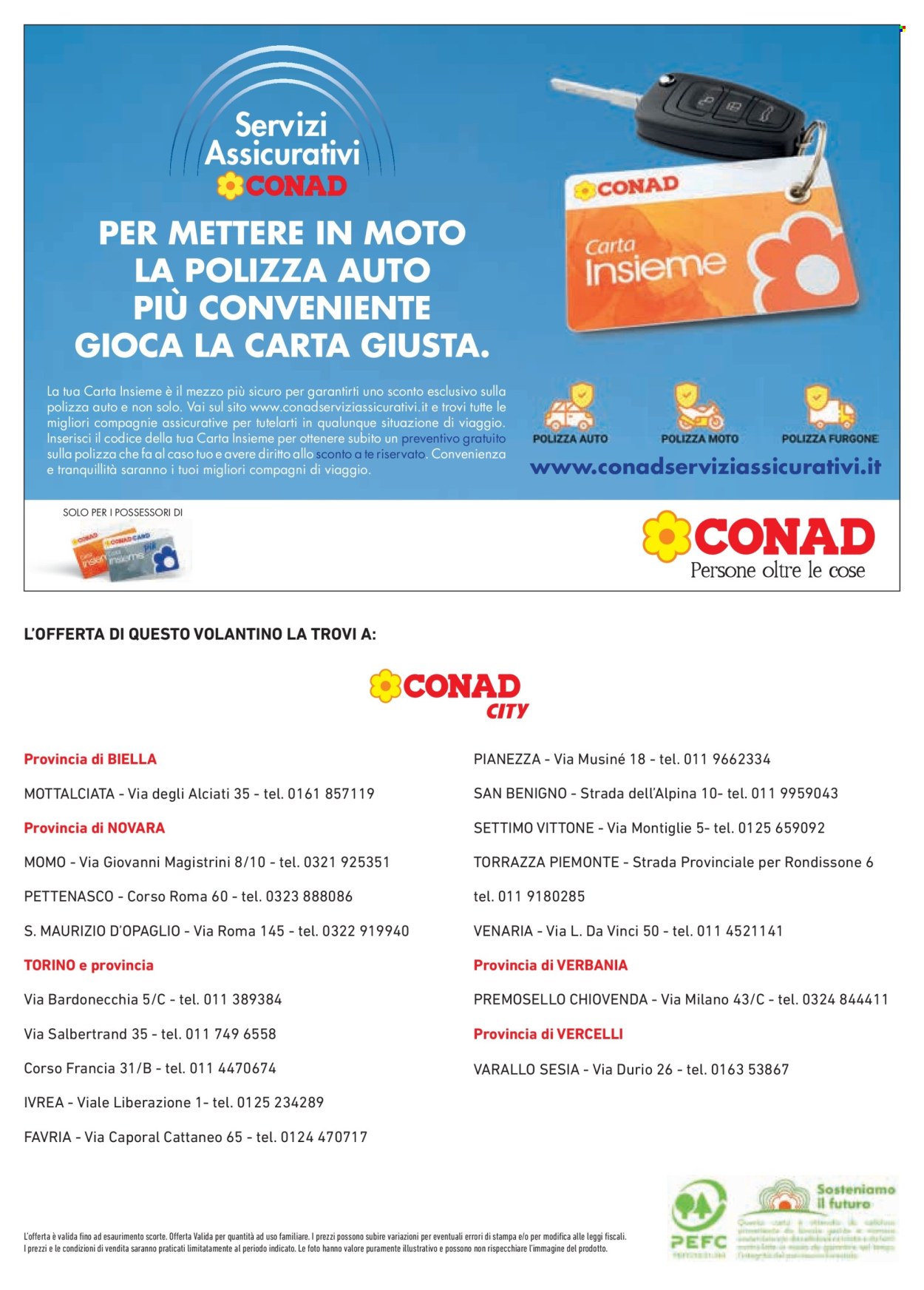 Volantino Conad - 28/11/2024 - 31/12/2024. Pagina 1