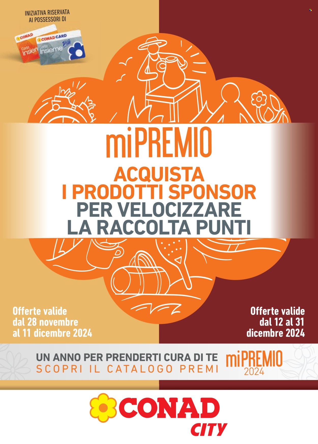 Volantino Conad - 28/11/2024 - 31/12/2024. Pagina 1