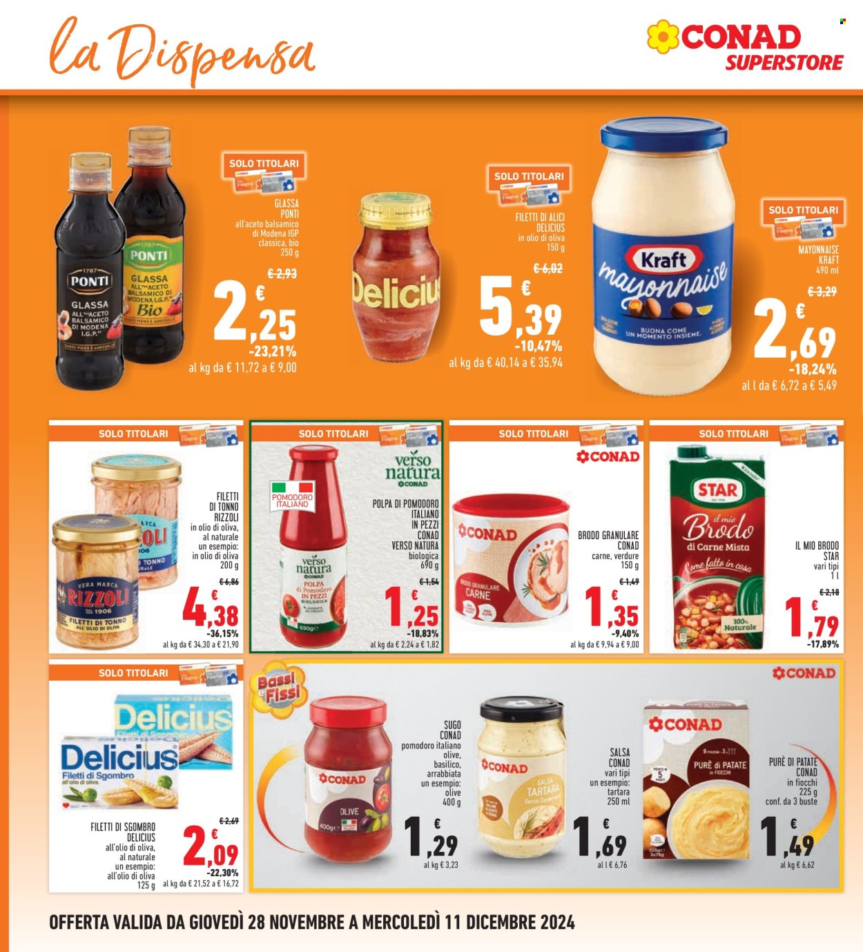 Leták Conad Superstore - 28.11.2024 - 11.12.2024. Strana 22