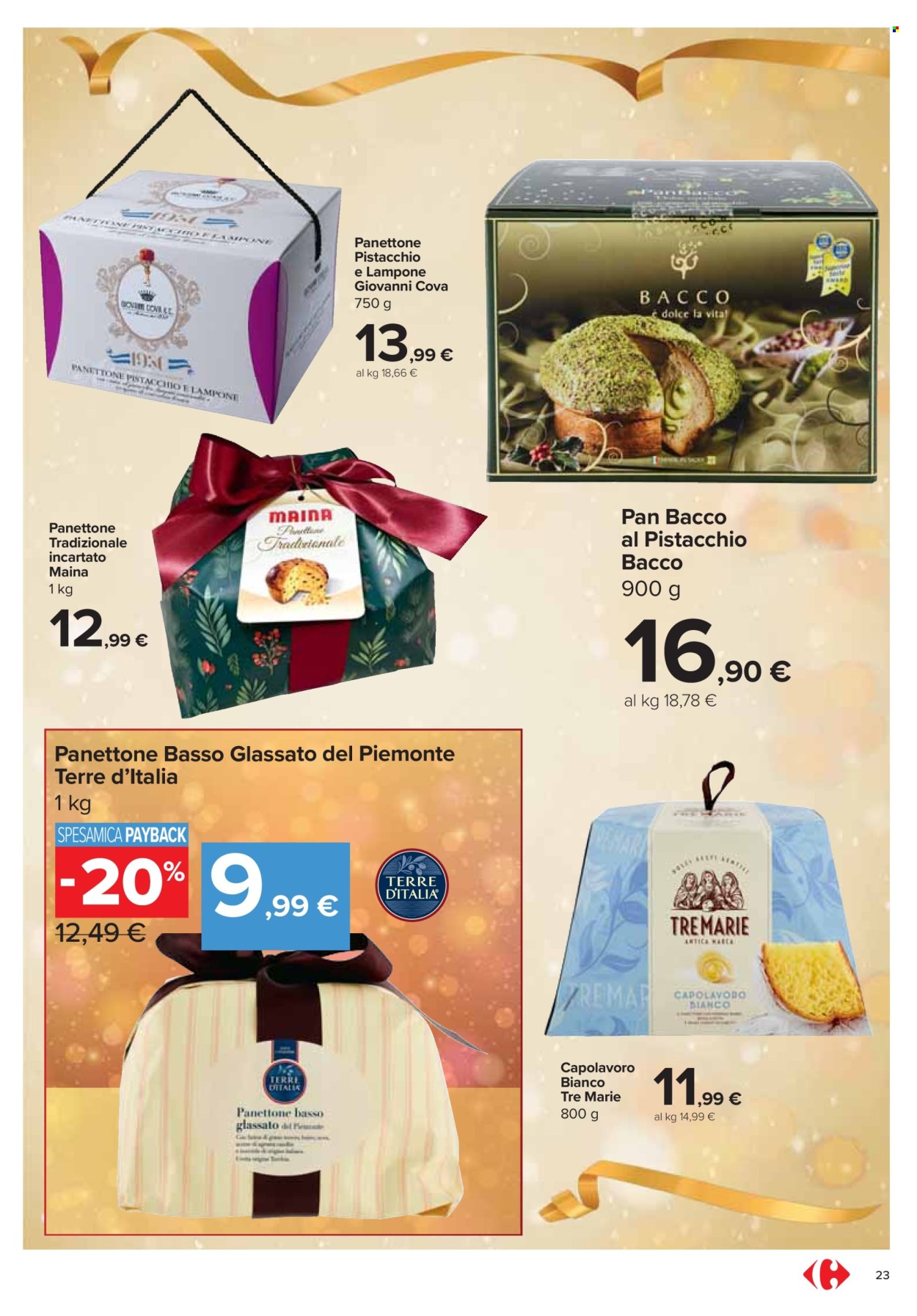 Volantino Carrefour - 28/11/2024 - 24/12/2024. Pagina 1