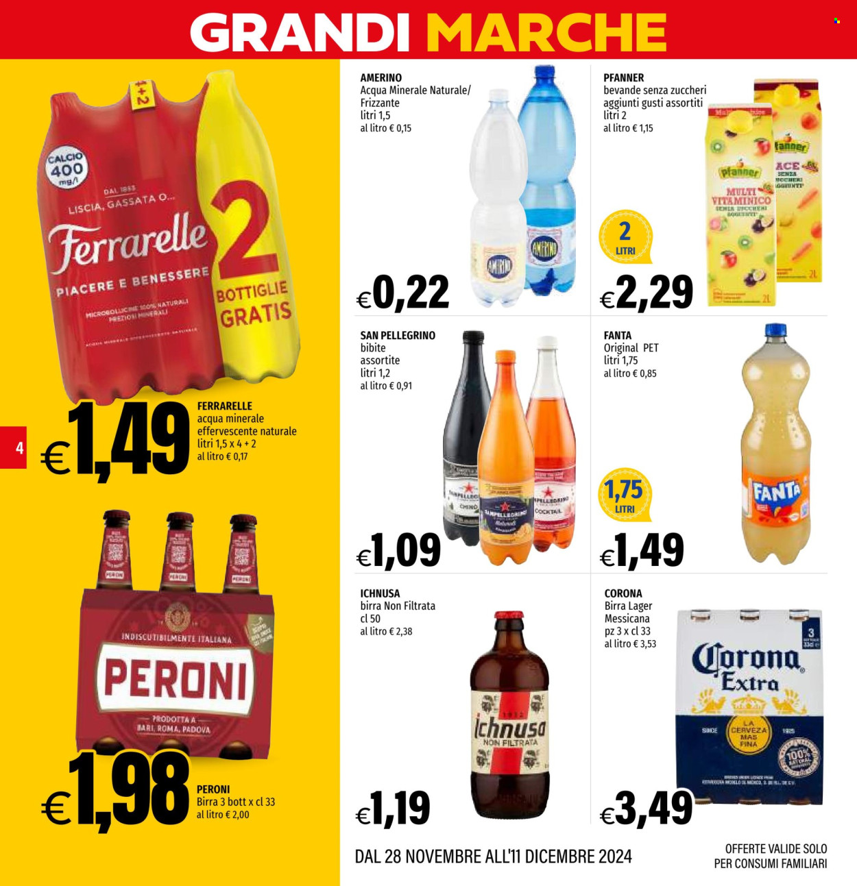 Volantino Hurrà Discount - 28/11/2024 - 11/12/2024. Pagina 1