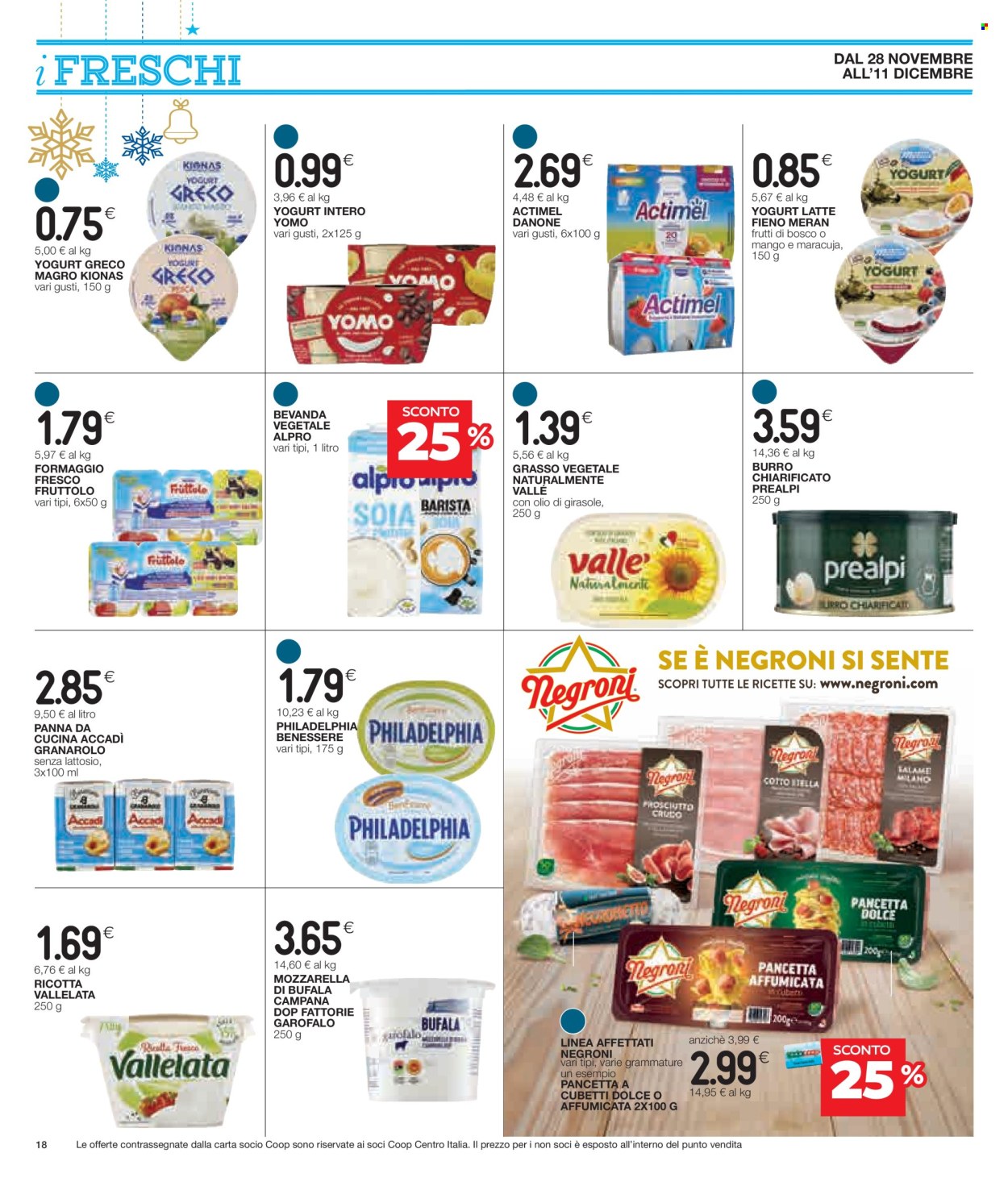 Volantino Coop - 28/11/2024 - 11/12/2024. Pagina 1