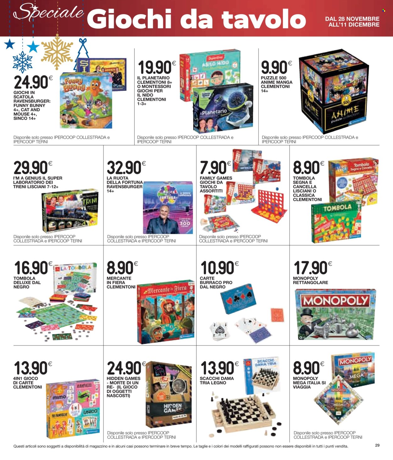 Volantino Coop - 28/11/2024 - 11/12/2024. Pagina 1