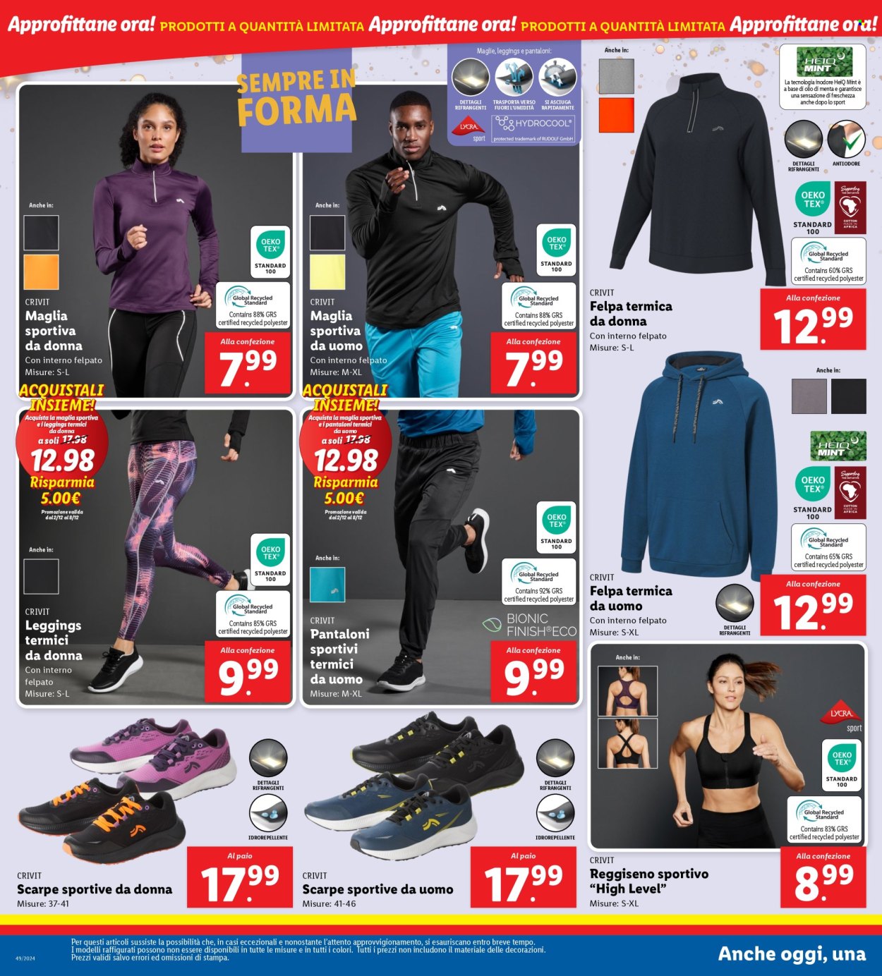 Volantino Lidl - 2/12/2024 - 8/12/2024. Pagina 1