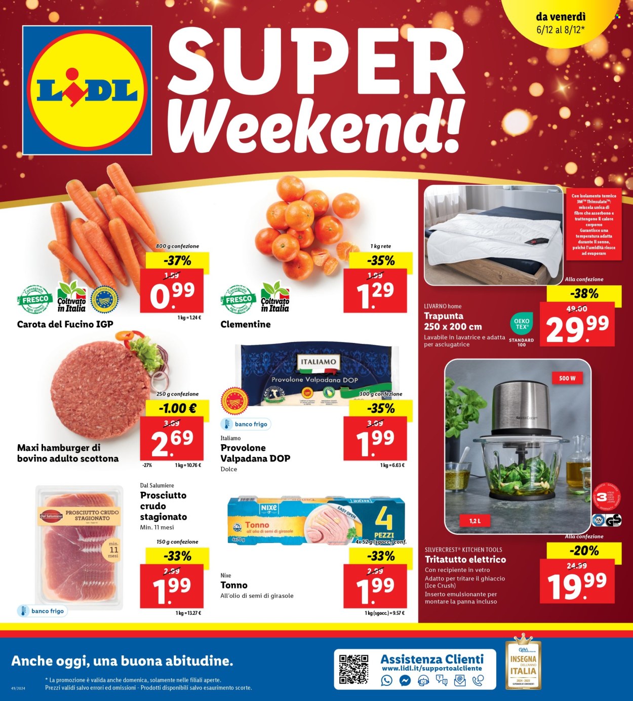 Volantino Lidl - 2/12/2024 - 8/12/2024. Pagina 1