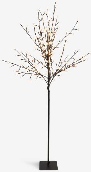 Albero con luci LED HLIN H150 cm con 200 LED e timer