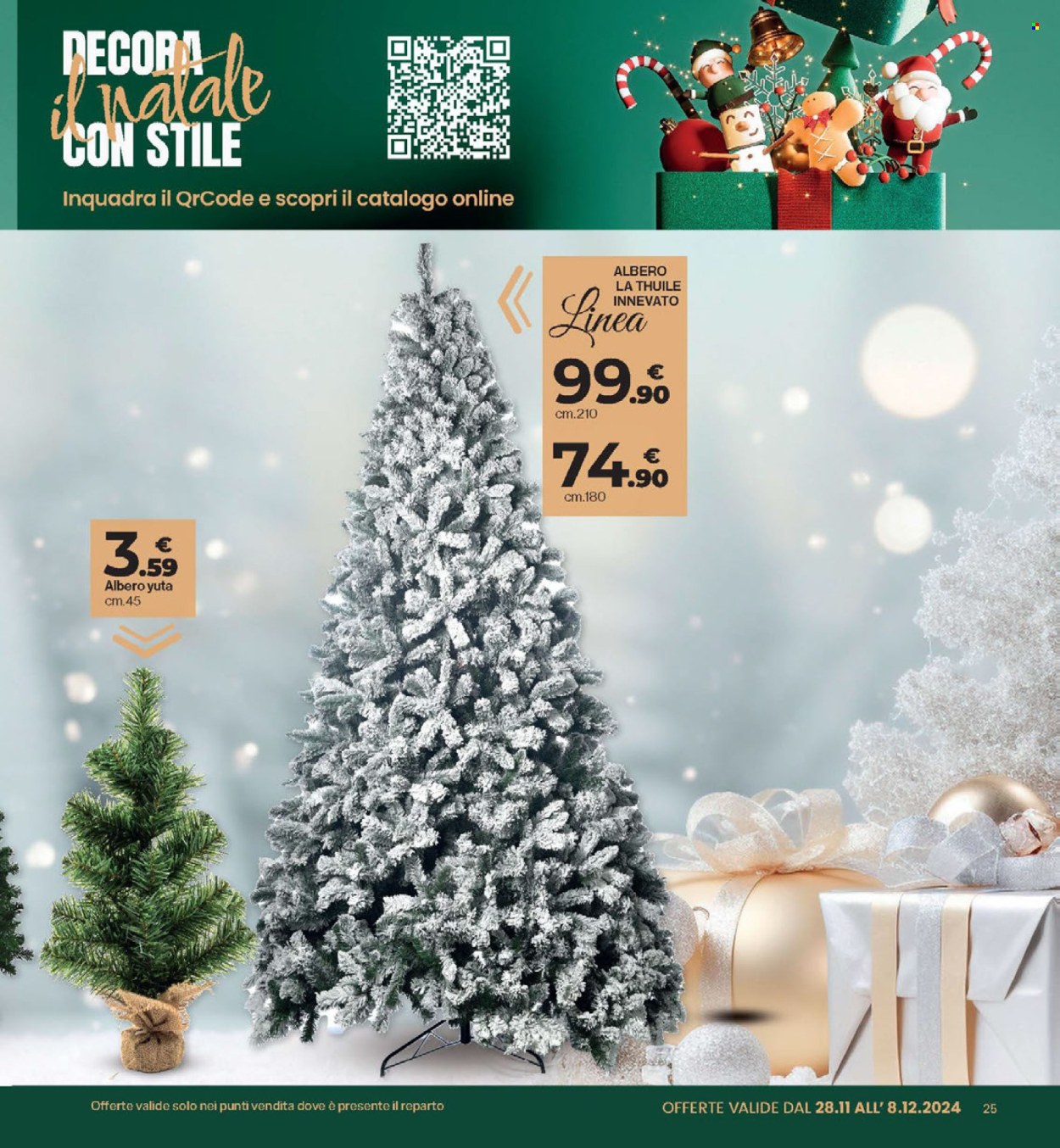 Volantino Eurospar - 28/11/2024 - 8/12/2024. Pagina 1