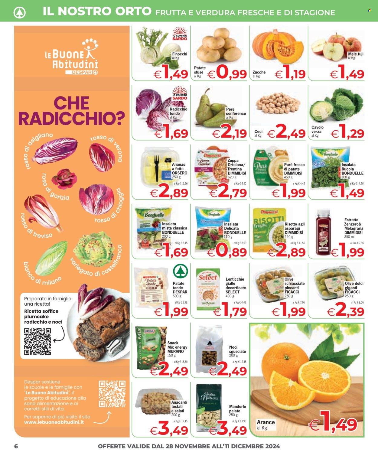 Volantino Eurospar - 28/11/2024 - 11/12/2024. Pagina 1