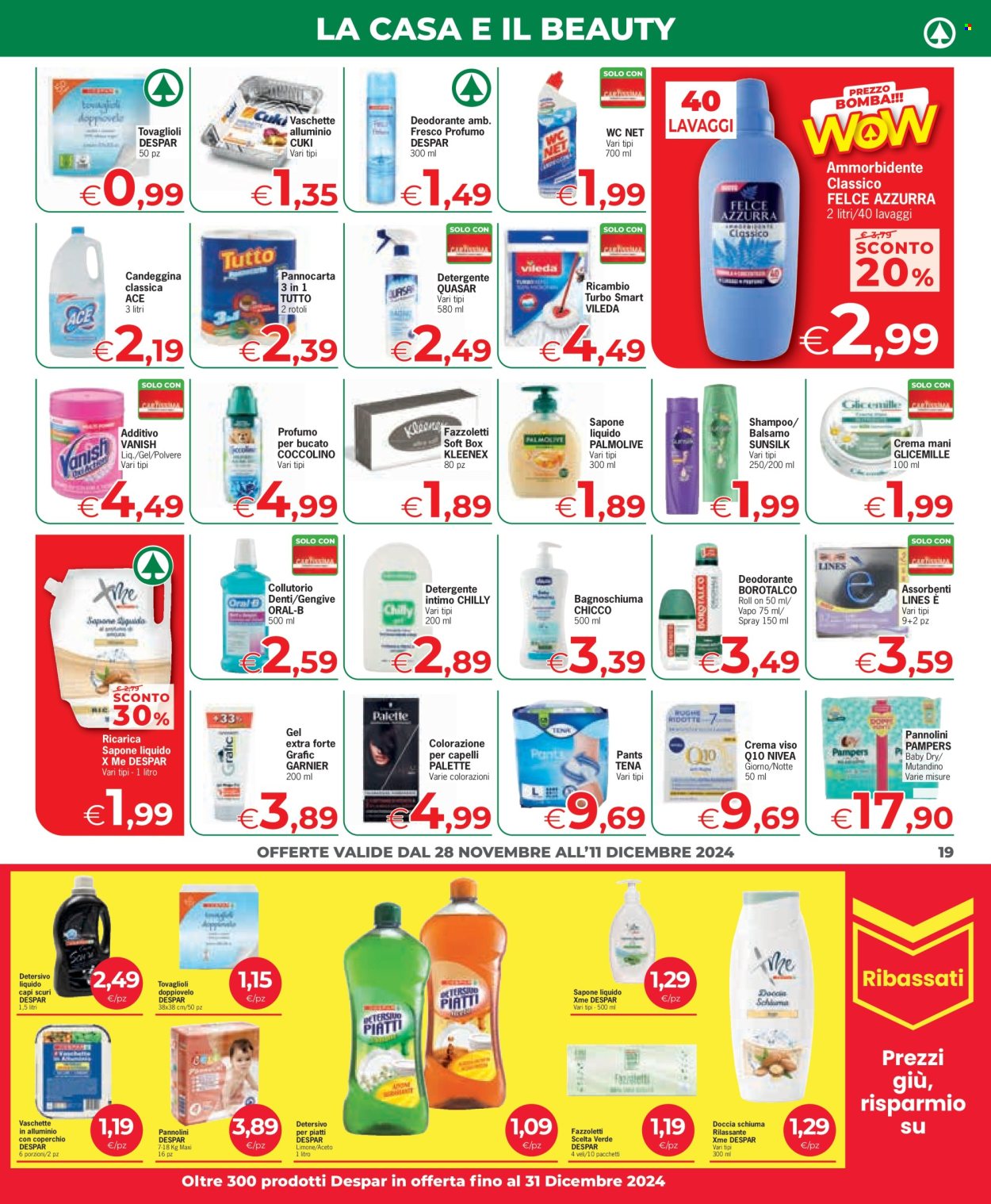 Volantino Eurospar - 28/11/2024 - 11/12/2024. Pagina 1