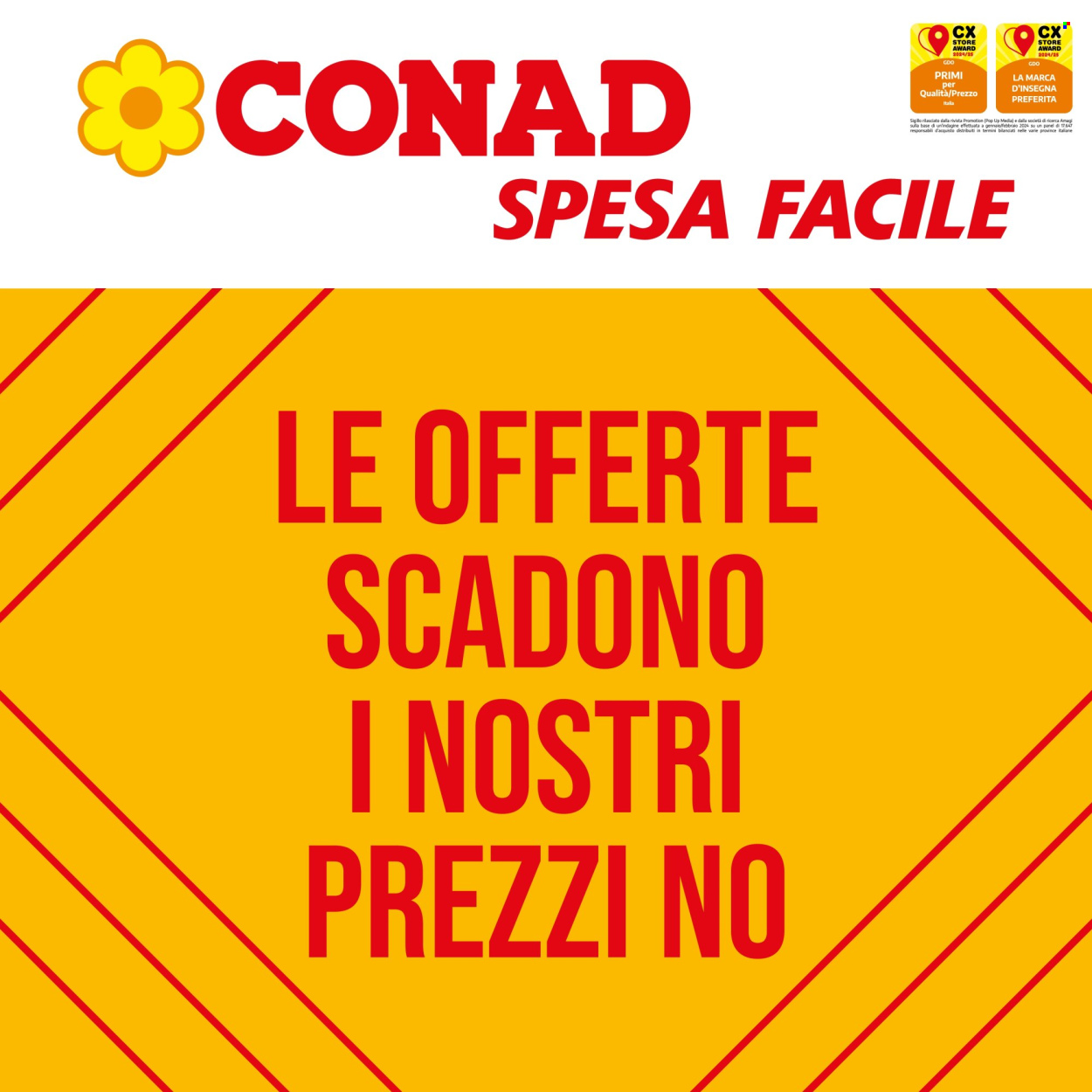 Volantino Spesa Facile Conad - 1/12/2024 - 31/12/2024. Pagina 1