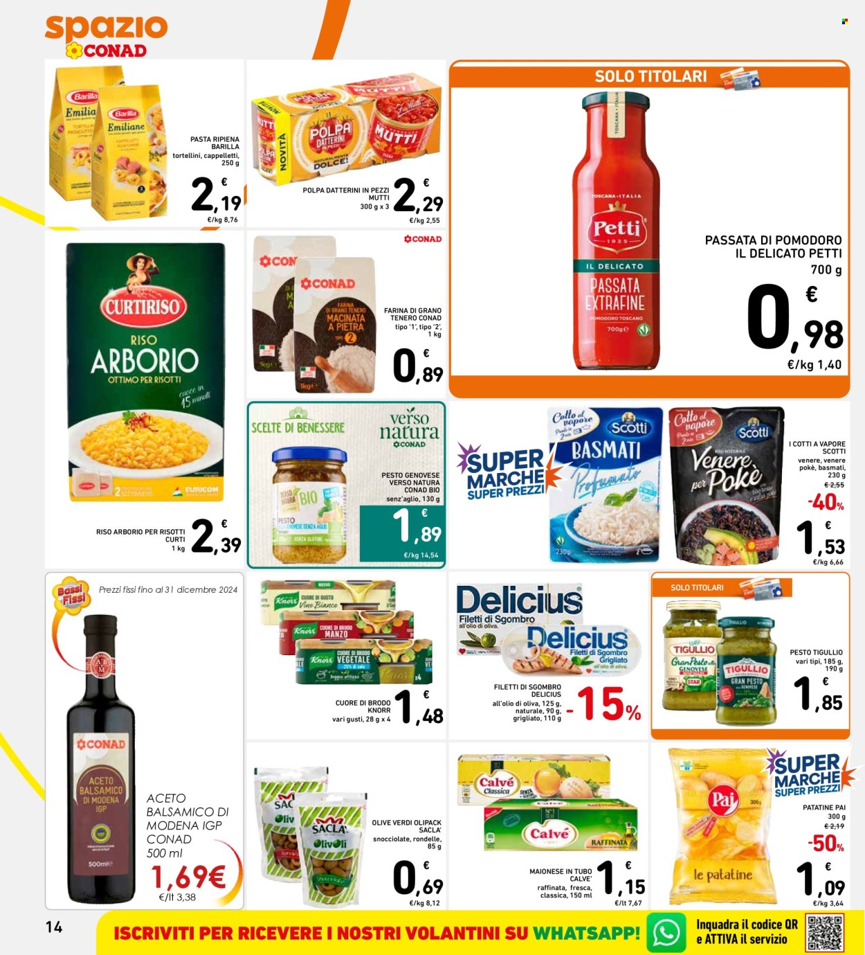 Volantino Spazio Conad - 2/12/2024 - 8/12/2024. Pagina 1