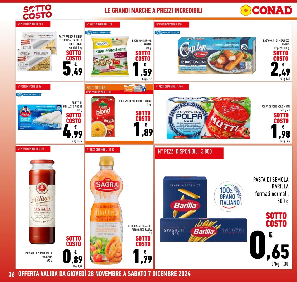 Volantino Conad - 28/11/2024 - 7/12/2024. Pagina 1