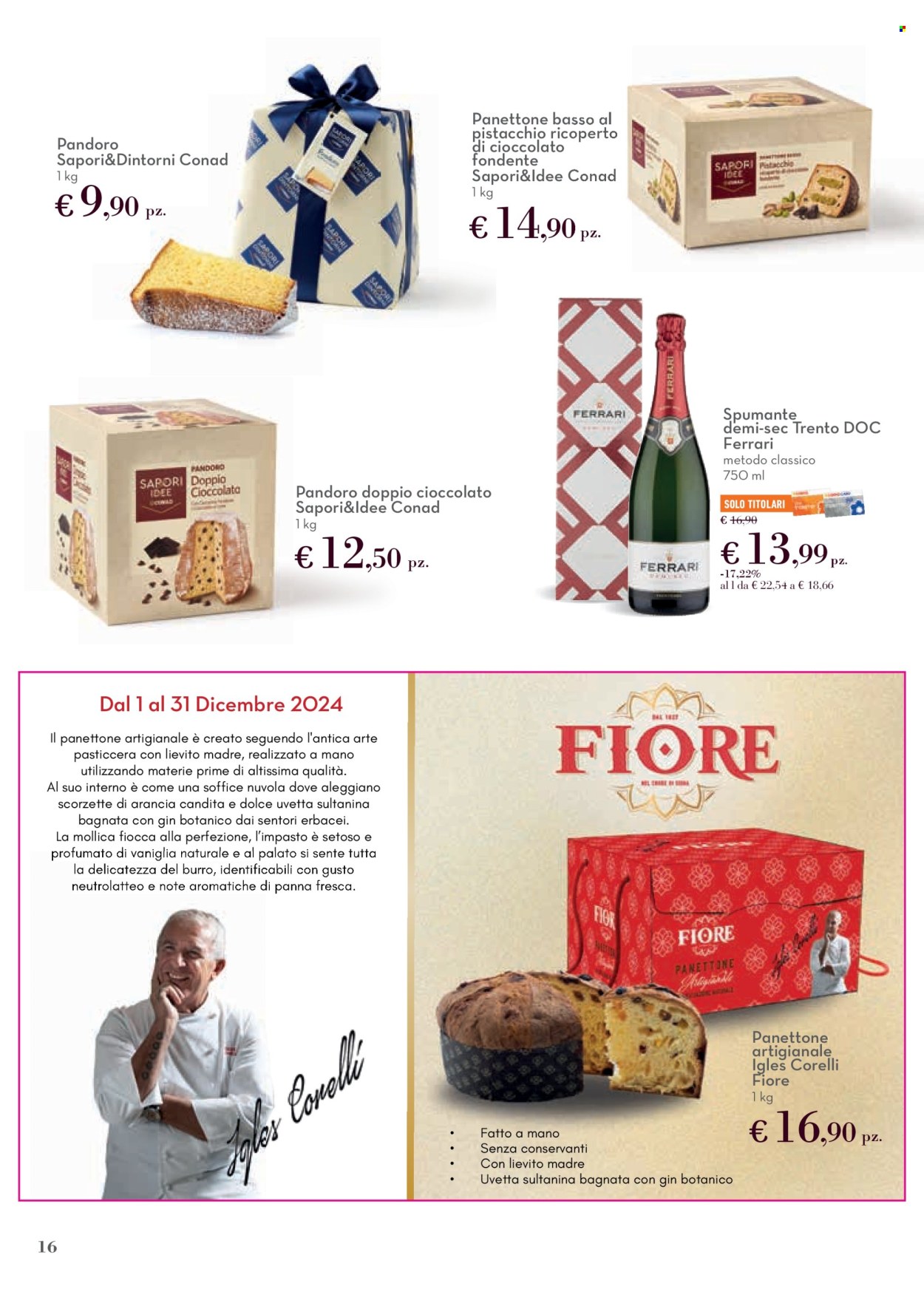 Volantino Conad - 1/12/2024 - 31/12/2024. Pagina 1